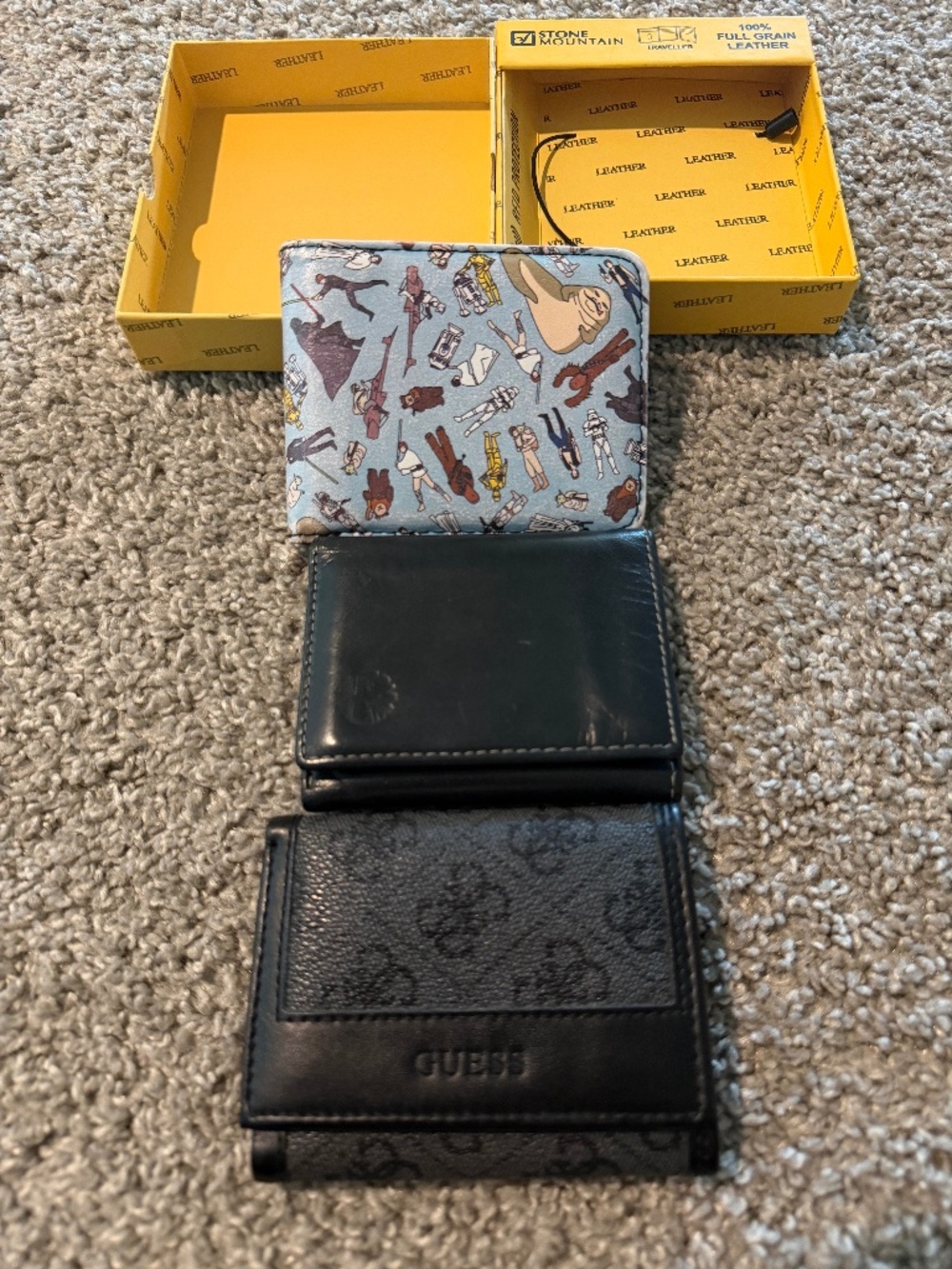 Wallets (set of 3)